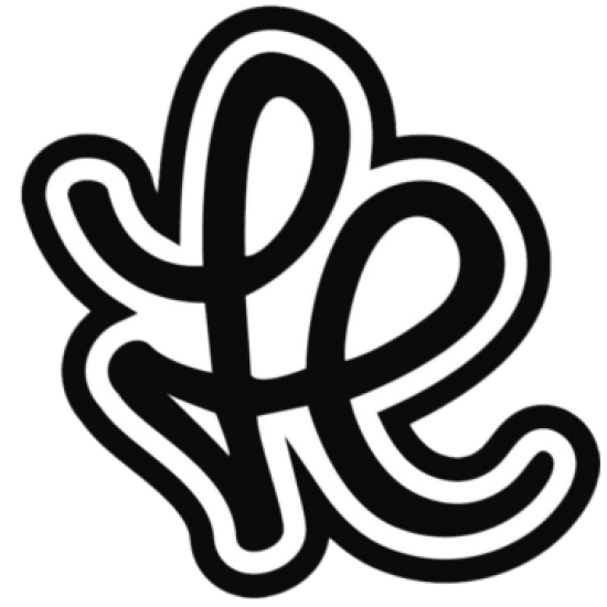 "Monogram" that contains the letters "H" and "C" in cursive could be represented as follows